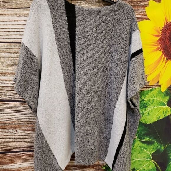 Loft cape gray & black Size XS Pre-owned - Picture 1 of 3